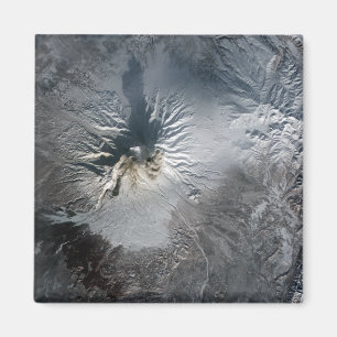 Shiveluch Volcano in Rusland Magneet