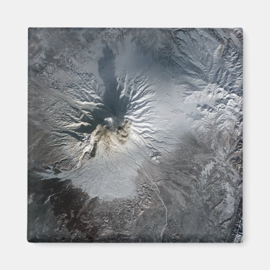 Shiveluch Volcano in Rusland Magneet (Voorkant)