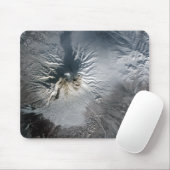 Shiveluch Volcano in Rusland Muismat (Met muis)