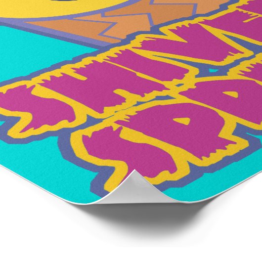 Shiver Me Sprinkles Pirate Cupcake Poster (Hoek)