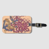 Shiver My Soul | Octopus Tatto Bagagelabel (Voorkant (horizontaal))