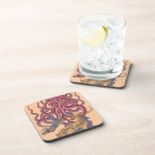 Shiver My Soul | Octopus Tatto Bier Onderzetter (Rechterzijde)