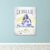 SHIVOHAM - Gewatteerd Canvas (Insitu (Houten vloer))