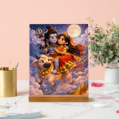 Shivratri Acryl Bord (Huwelijk)