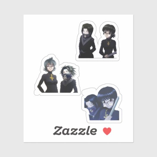 shizuku en feitan hxh sticker pack (Vel)