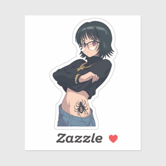 Shizuku Murazaki hunter x hunter anime Sticker (Vel)