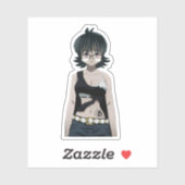 shizuku murazaki hunter x hunter anime sticker (Vel)