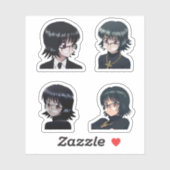 Shizuku Murazaki hunter x hunter anime sticker pac (Vel)