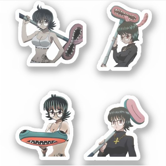 Shizuku Murazaki hunter x hunter sticker pack (Voorkant)