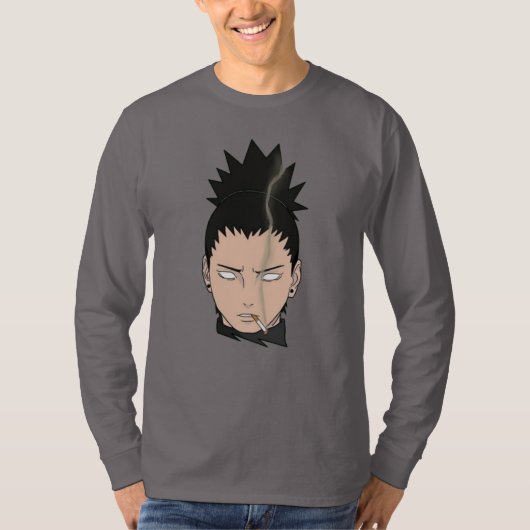 shkamaru anime design shikamaru-liefhebbers t-shirt (Voorkant)