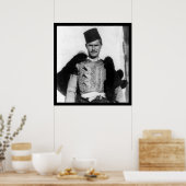 Shkypetars Costume Albanië 1923 Poster (Keuken)