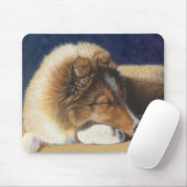 Shltie Shetland Sheepdog Dog Muismat (Met muis)