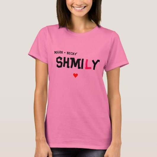 SHMILY Love T-shirt (Voorkant)
