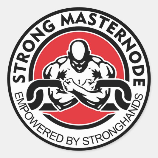 SHMN ステッカー RONDE STICKER (Voorkant)