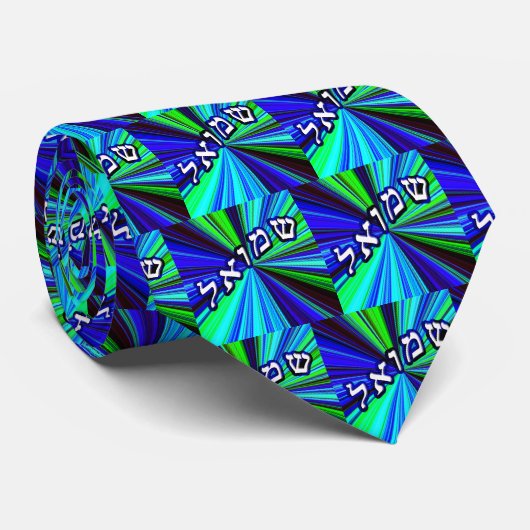 Shmuel (Verengeld als Samuel) Stropdas (Opgerold)