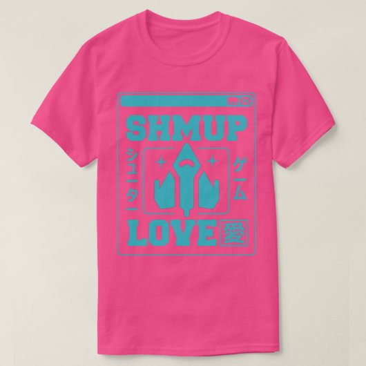 Shmup Love T-shirt (Design voorkant)