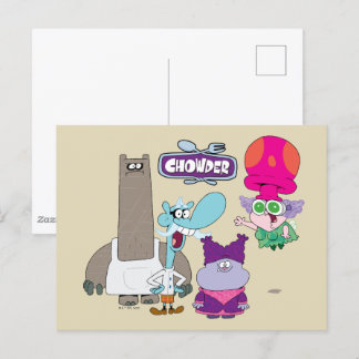 Shnitzel, Mung, Chowder en Truffels Briefkaart