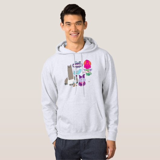 Shnitzel, Mung, Chowder en Truffels Hoodie (Voorkant volledig)