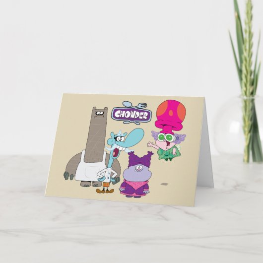 Shnitzel, Mung, Chowder en Truffels Kaart (Voorkant)