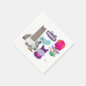 Shnitzel, Mung, Chowder en Truffels Servet (Hoek)