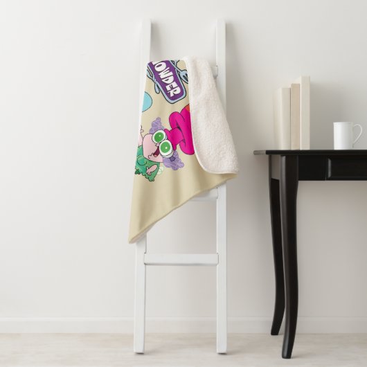 Shnitzel, Mung, Chowder en Truffels Sherpa Deken (In situ)