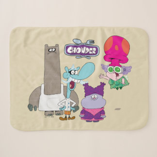 Shnitzel, Mung, Chowder en Truffels Sherpa Deken