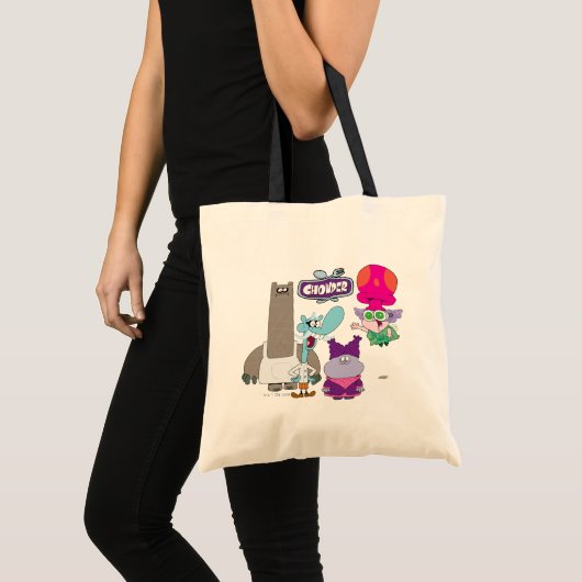 Shnitzel, Mung, Chowder en Truffels Tote Bag (Voorkant (product))