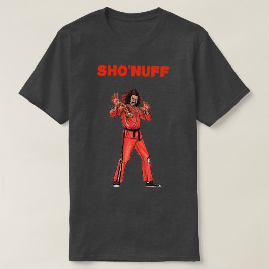 Sho Nuff Kungfu T-shirt (Design voorkant)