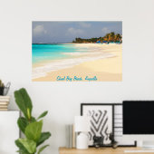 Shoal Bay Beach, Anguilla Poster (Thuiskantoor)