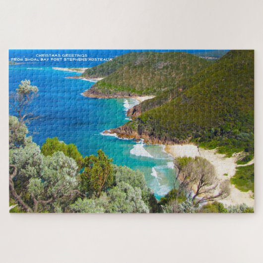 Shoal Bay Port Stephens Australia Jigzaag Puzzle Legpuzzel (Horizontaal)
