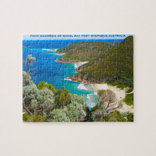 Shoal Bay Port Stephens Australië legpuzzel (Horizontaal)