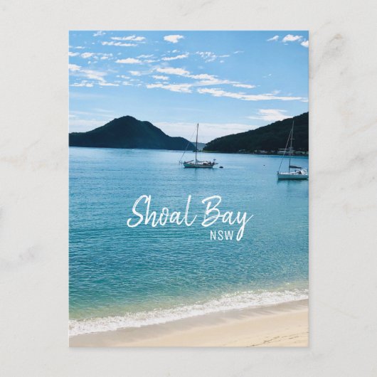 Shoal Bay Port Stephens NSW Briefkaart (Voorkant)
