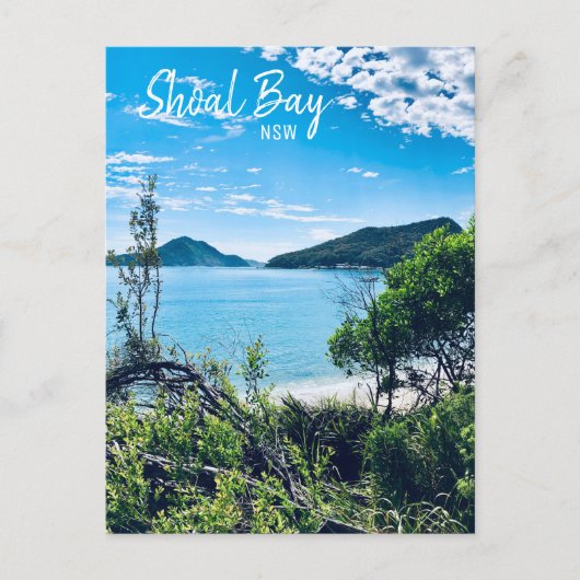 Shoal Bay Port Stephens NSW Briefkaart (Voorkant)