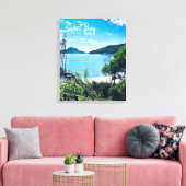 Shoal Bay Port Stephens NSW Canvas Afdruk (Insitu (Woonkamer))