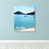 Shoal Bay Port Stephens NSW Canvas Afdruk (Insitu (Houten vloer))