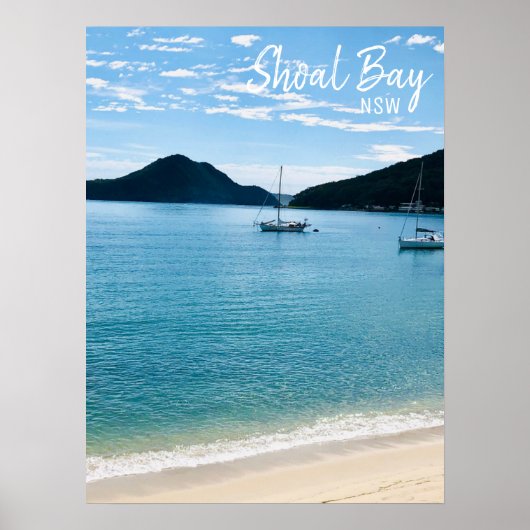 Shoal Bay Port Stephens NSW Poster (Voorkant)