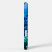 Shoal of Blue Discus Fish Onderwater Foto Case-Mate iPhone Case (Achterkant / Rechts)