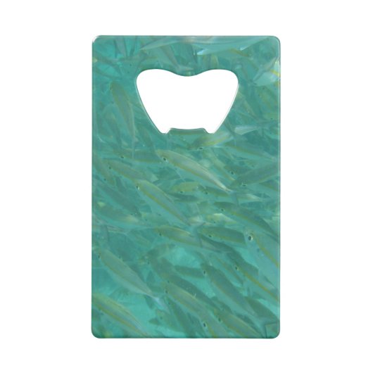 Shoal of Fish Creditkaart Flessenopener (Voorkant)