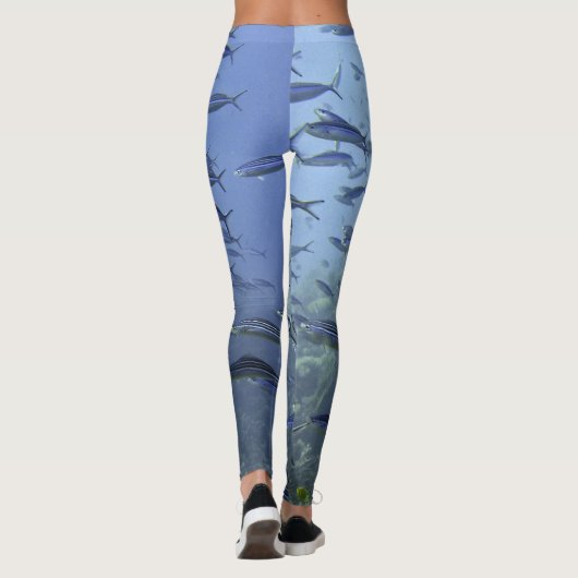 Shoal of Fish Design Leggings (Achterkant)