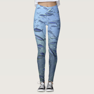 Shoal of Fish Design Leggings