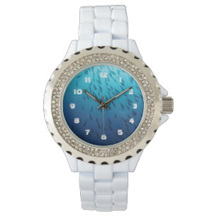 Shoal of fish horloge