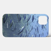 Shoal of Fish. Onderwater duiken. Personaliseren. Case-Mate iPhone Case (Achterkant (horizontaal))