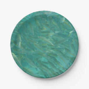 Shoal of Fish onderwater foto Papieren Bordje