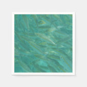 Shoal of Fish onderwater foto Servet (Voorkant)
