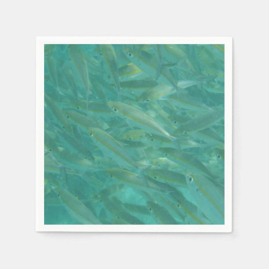 Shoal of Fish onderwater foto Servet (Voorkant)