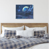 Shoals van Avernus Canvas Afdruk (Insitu (Slaapkamer))
