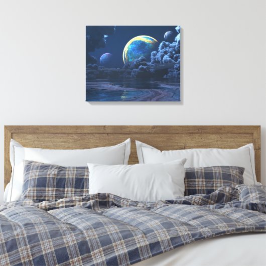 Shoals van Avernus Canvas Afdruk (Insitu (Slaapkamer))