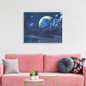 Shoals van Avernus Canvas Afdruk (Insitu (Woonkamer))