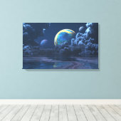 Shoals van Avernus Canvas Afdruk (Insitu (Houten vloer))