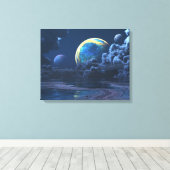 Shoals van Avernus Canvas Afdruk (Insitu (Houten vloer))